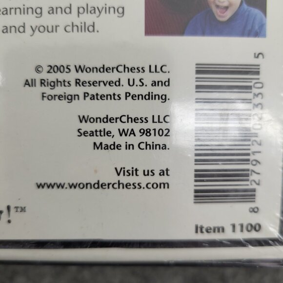 Wonder Checkers Game Educational Kit New & Factory Sealed Kids Strategy Learning - Picture 4 of 8